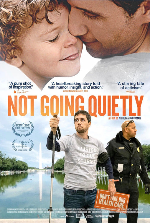 1000 piece jigsaw puzzle for the movie poster: Not Going Quietly (2021)
