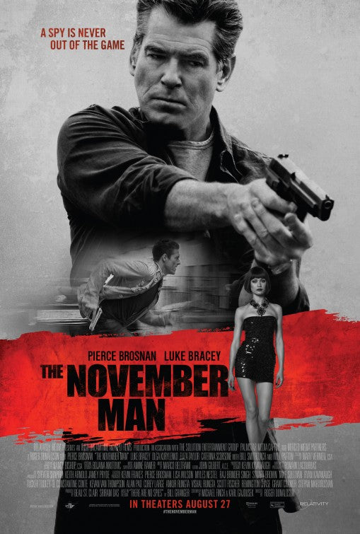 1000 piece jigsaw puzzle for the movie poster: The November Man (2014)
