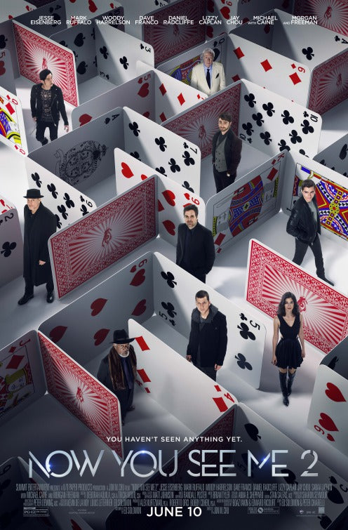 1000 piece jigsaw puzzle for the movie poster: Now You See Me 2 (2016) ver15