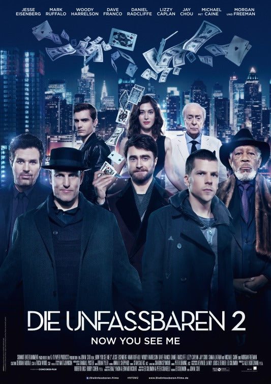 1000 piece jigsaw puzzle for the movie poster: Now You See Me 2 (2016) ver23
