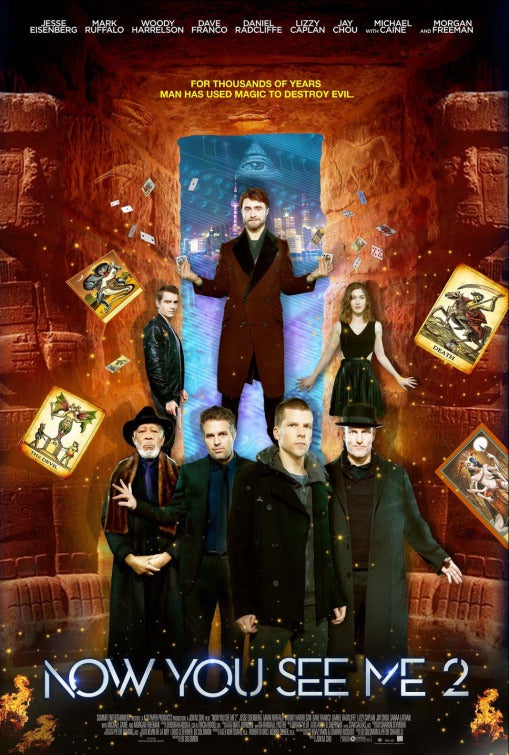 1000 piece jigsaw puzzle for the movie poster: Now You See Me 2 (2016) ver26