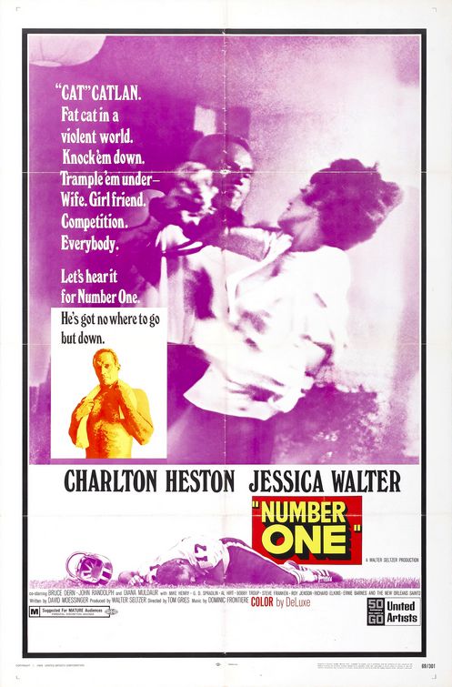 the movie poster: Number One (1969)