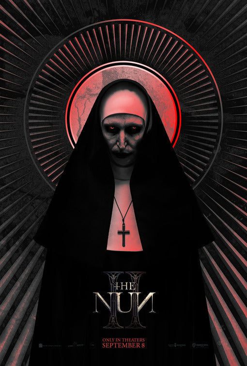 1000 piece jigsaw puzzle for the movie poster: The Nun II (2023) ver6