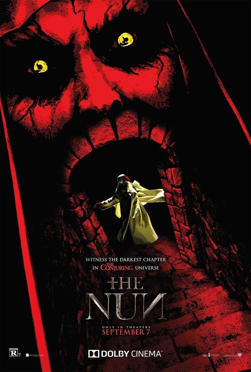 1000 piece jigsaw puzzle for the movie poster: The Nun (2018) ver5