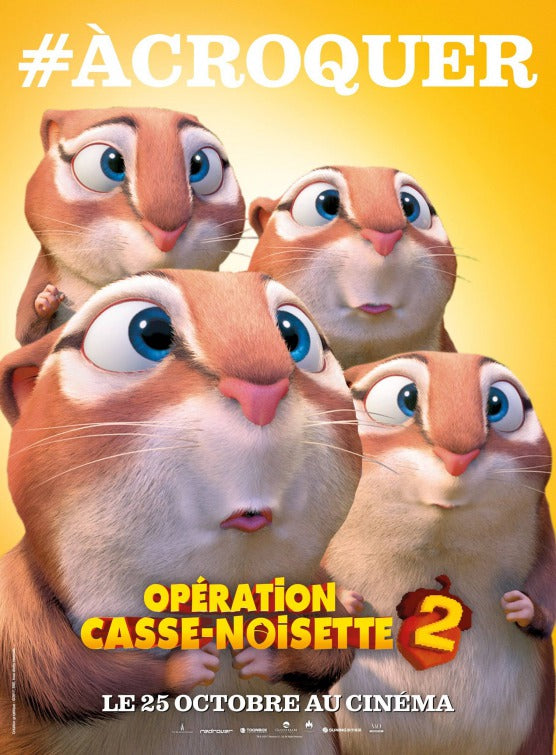1000 piece jigsaw puzzle for the movie poster: The Nut Job 2: Nutty by Nature (2017) ver14
