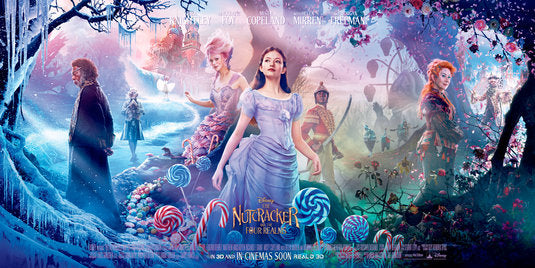 1000 piece jigsaw puzzle for the movie poster: The Nutcracker and the Four Realms (2018) ver19