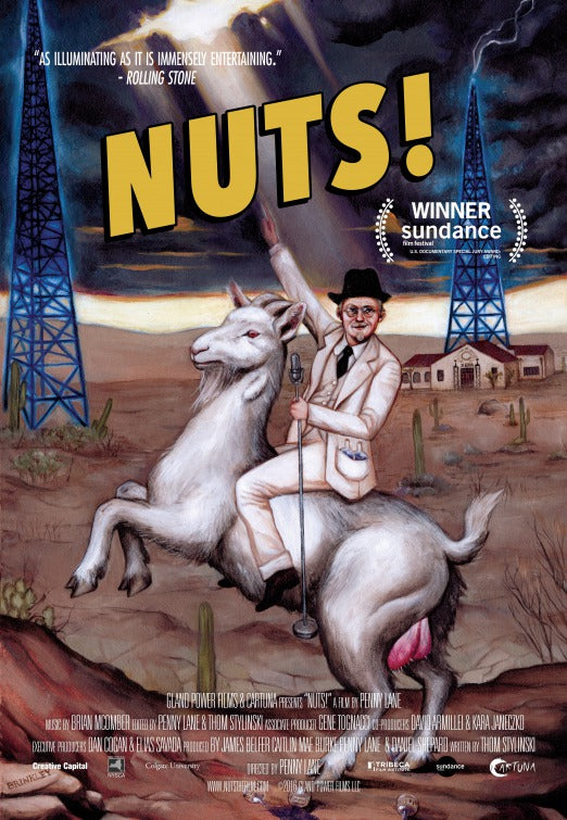 1000 piece jigsaw puzzle for the movie poster: Nuts! (2016)