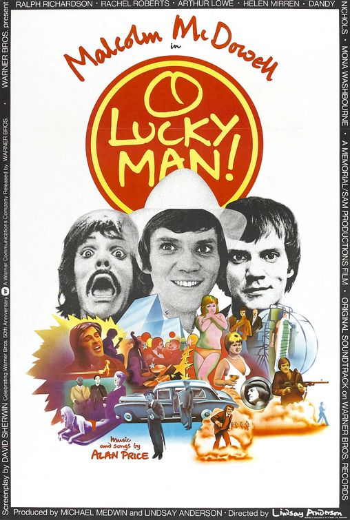 the movie poster: O Lucky Man! (1973) ver2