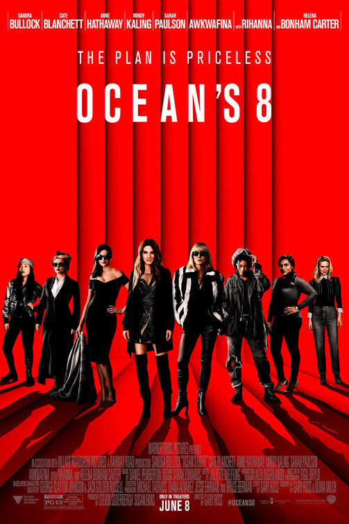 1000 piece jigsaw puzzle for the movie poster: Ocean's 8 (2018) ver2