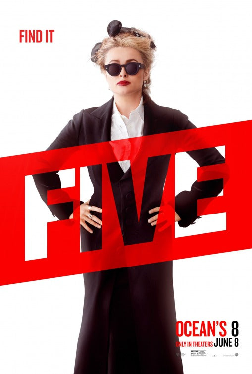 1000 piece jigsaw puzzle for the movie poster: Ocean's 8 (2018) ver7