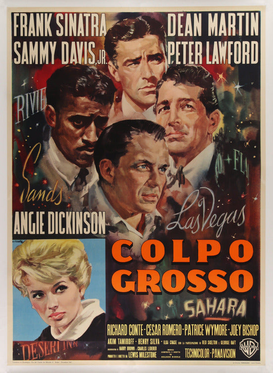 1000 piece jigsaw puzzle for the movie poster: Ocean's Eleven (1960) ver4