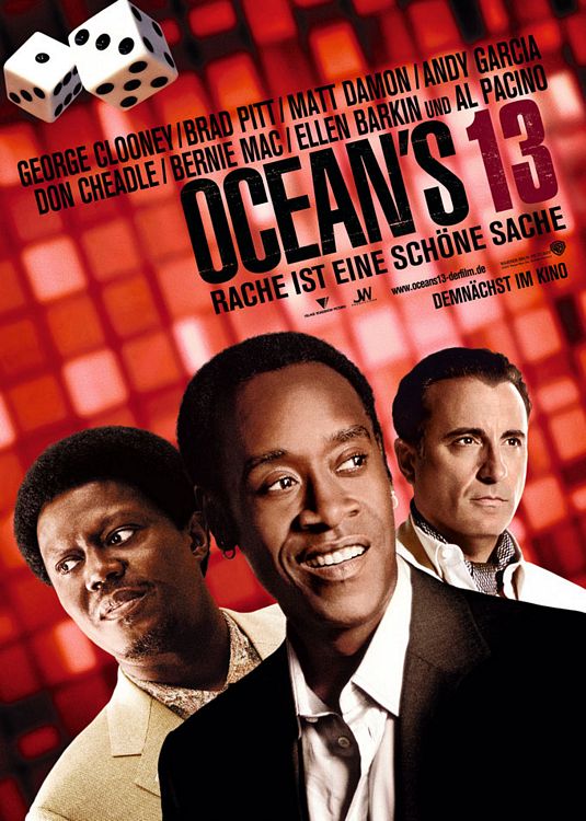 the movie poster: Ocean's Thirteen (2007) ver6