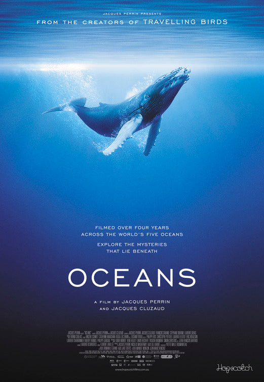 1000 piece jigsaw puzzle for the movie poster: Oceans (2010) ver12