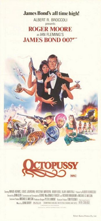 the movie poster: Octopussy (1983) ver4
