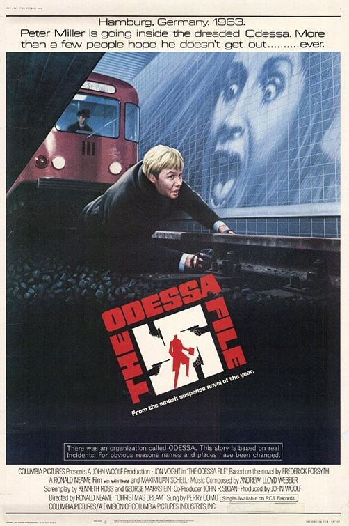 the movie poster: The Odessa File (1974) ver2