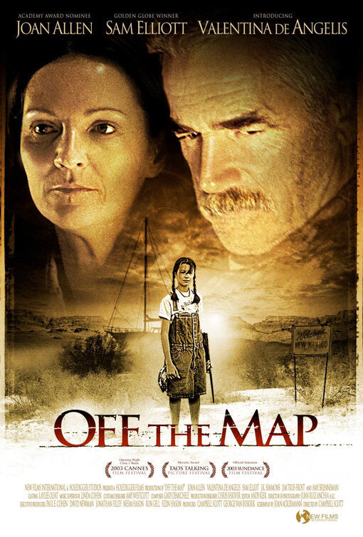 1000 piece jigsaw puzzle for the movie poster: Off the Map (2005)
