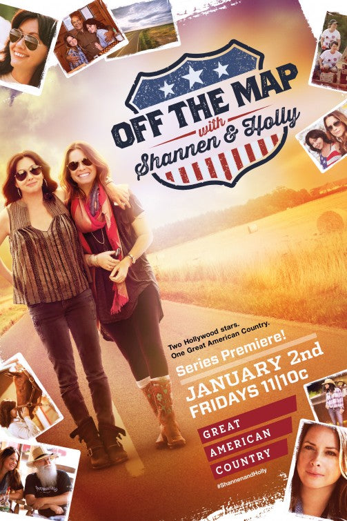 1000 piece jigsaw puzzle for tv poster: Off the Map With Shannen & Holly