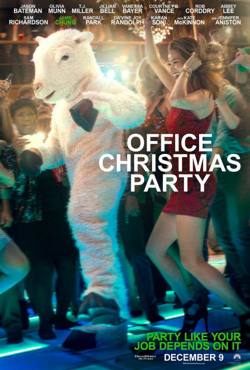 1000 piece jigsaw puzzle for the movie poster: Office Christmas Party (2016) ver8