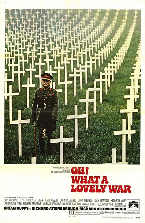 the movie poster: Oh! What a Lovely War (1969)