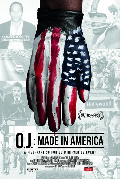 1000 piece jigsaw puzzle for the movie poster: O.J.: Made in America (2016)