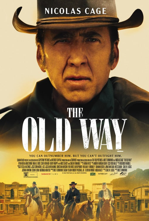 1000 piece jigsaw puzzle for the movie poster: The Old Way (2023)