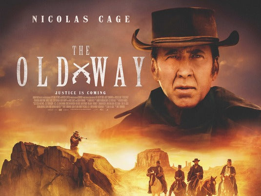 1000 piece jigsaw puzzle for the movie poster: The Old Way (2023) ver2