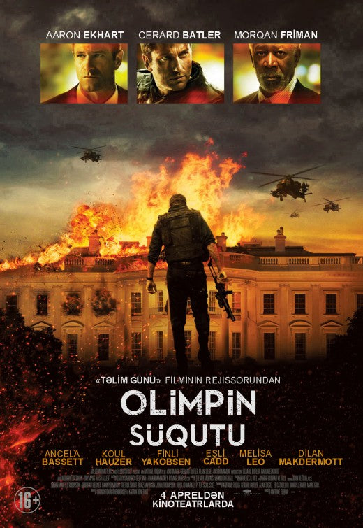 1000 piece jigsaw puzzle for the movie poster: Olympus Has Fallen (2013) ver13