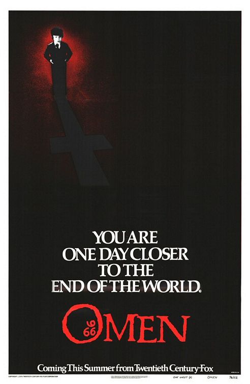 the movie poster: The Omen (1976) ver5