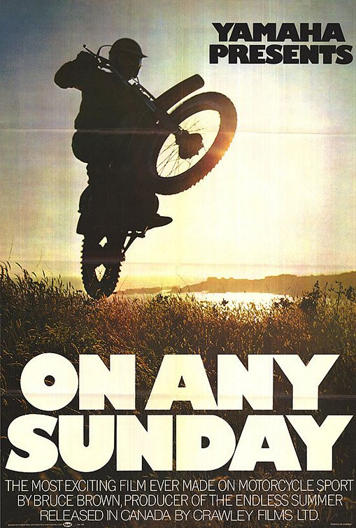 the movie poster: On Any Sunday (1971) ver2