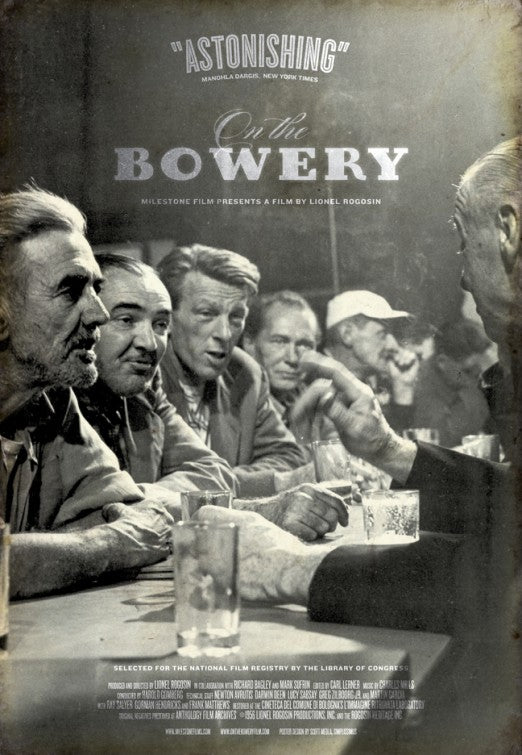 1000 piece jigsaw puzzle for the movie poster: On the Bowery (1957)