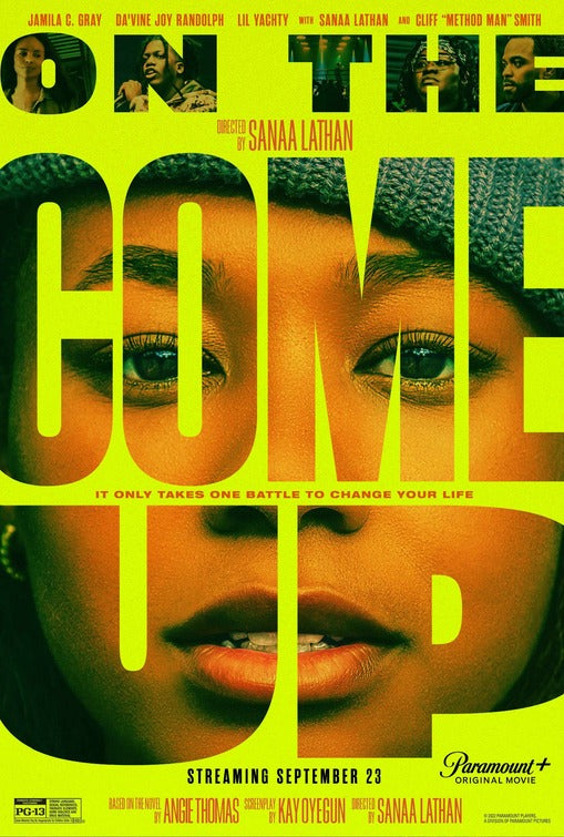 1000 piece jigsaw puzzle for the movie poster: On the Come Up (2022)