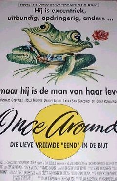 the movie poster: Once Around (1991) ver2