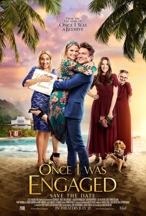 1000 piece jigsaw puzzle for the movie poster: Once I Was Engaged (2021)