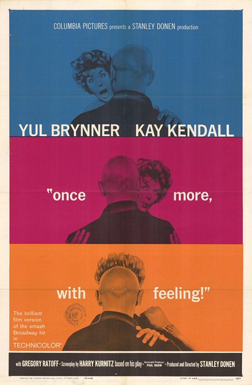 the movie poster: Once More, With Feeling (1960)