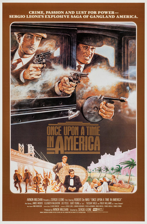 the movie poster: Once Upon a Time in America (1984) ver6