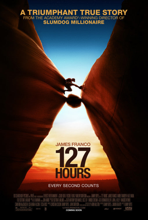 1000 piece jigsaw puzzle for the movie poster: 127 Hours (2010)