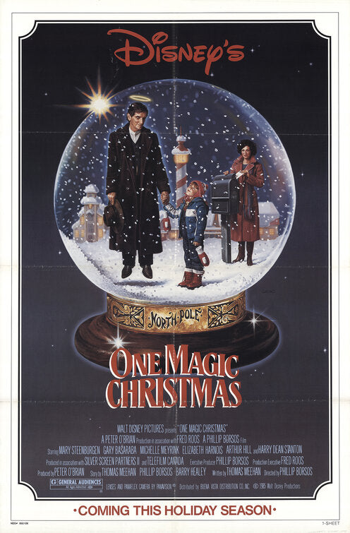 the movie poster: One Magic Christmas (1985)