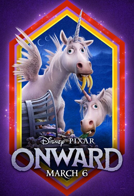 1000 piece jigsaw puzzle for the movie poster: Onward (2020) ver14