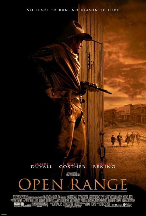 the movie poster: Open Range (2003)
