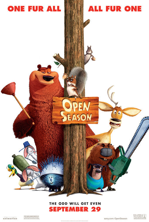 the movie poster: Open Season (2006) ver2