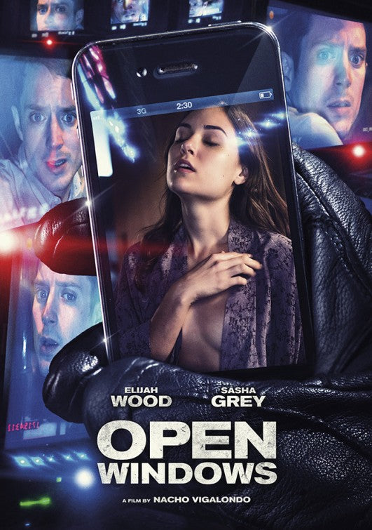 1000 piece jigsaw puzzle for the movie poster: Open Windows (2014) ver2
