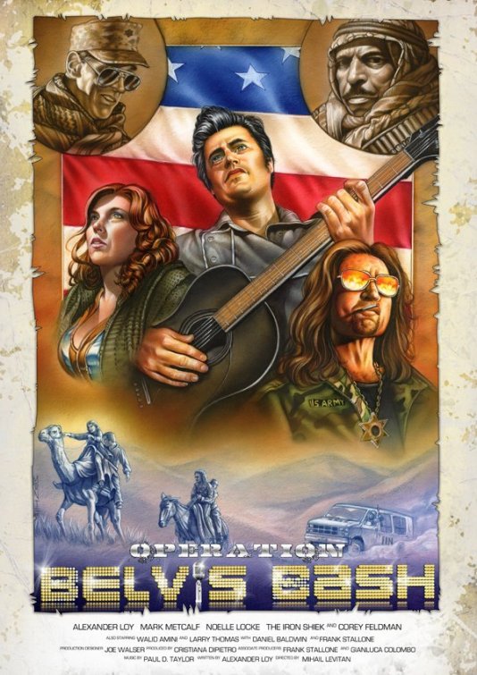 1000 piece jigsaw puzzle for the movie poster: Operation Belvis Bash (2011)