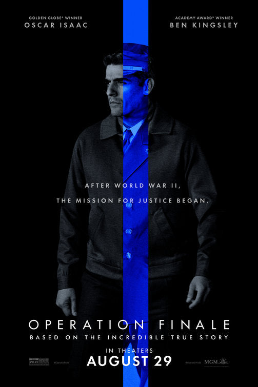 1000 piece jigsaw puzzle for the movie poster: Operation Finale (2018) ver3