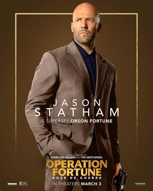 1000 piece jigsaw puzzle for the movie poster: Operation Fortune: Ruse de guerre (2023) ver2