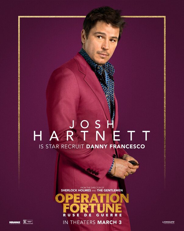 1000 piece jigsaw puzzle for the movie poster: Operation Fortune: Ruse de guerre (2023) ver3
