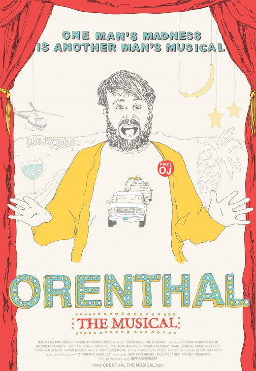 1000 piece jigsaw puzzle for the movie poster: Orenthal: The Musical (2013)