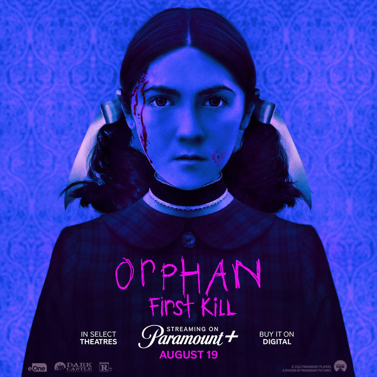 1000 piece jigsaw puzzle for the movie poster: Orphan: First Kill (2022) ver2