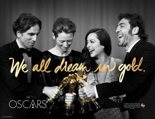 1000 piece jigsaw puzzle for tv poster: The Oscars, ver11