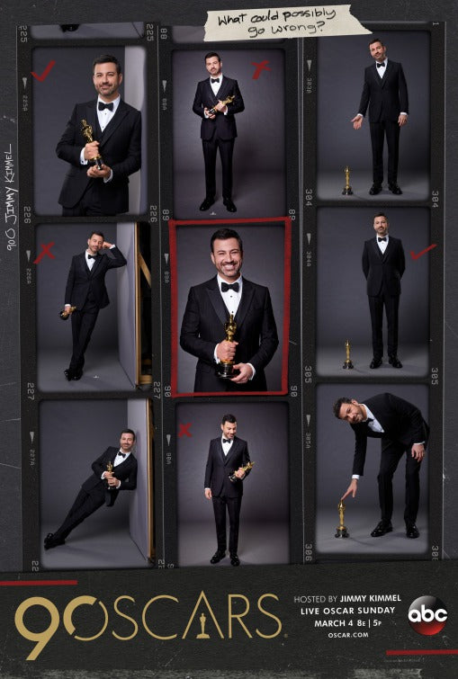 1000 piece jigsaw puzzle for tv poster: The Oscars, ver16