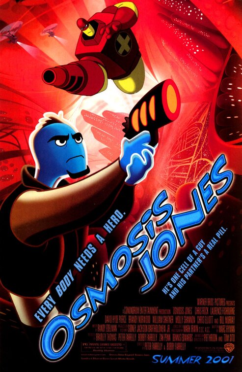 1000 piece jigsaw puzzle for the movie poster: Osmosis Jones (2001) ver2